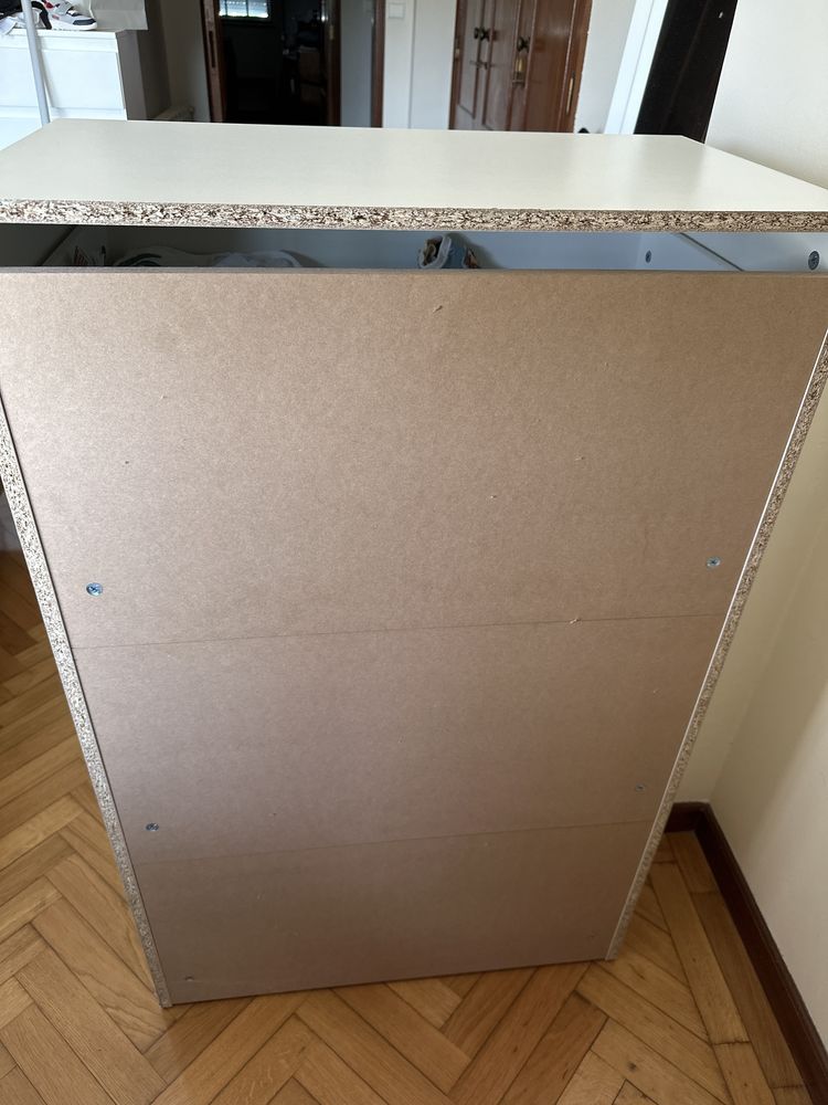 Cómoda c/5 gavetas, branco, 70x112 cm