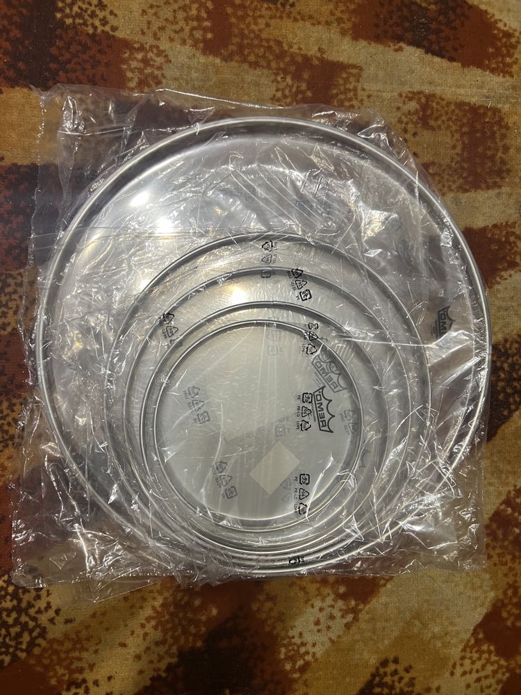 REMO Ambassador Clear 10”, 22” пластик для барабану