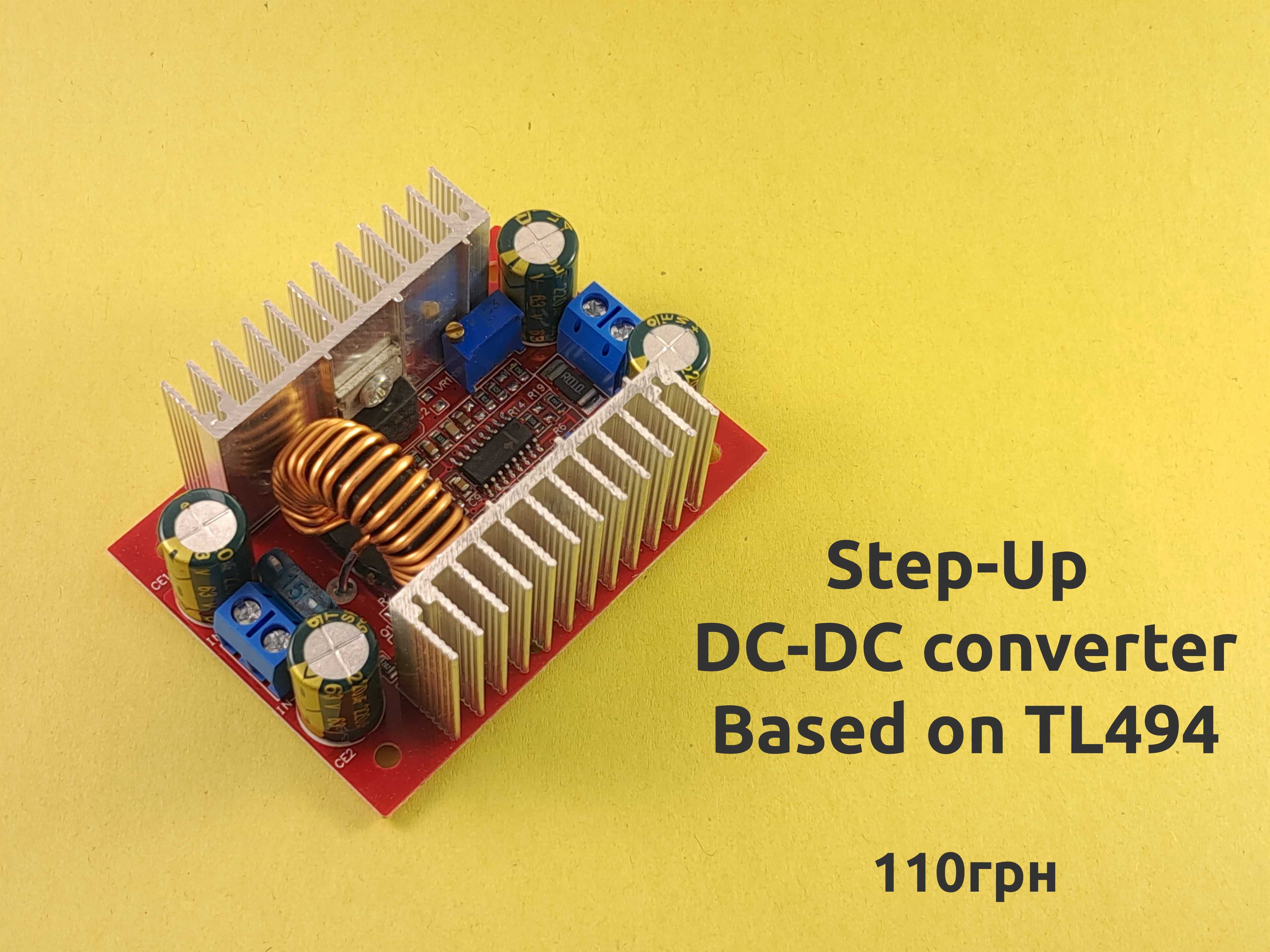 DC-DC Step-Up TL494, MT3608