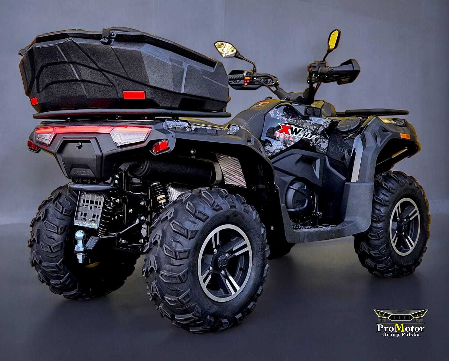 LONCIN XWOLF 550L EPS //  kufer pług / wspomaganie / ProMotor / 2024 /