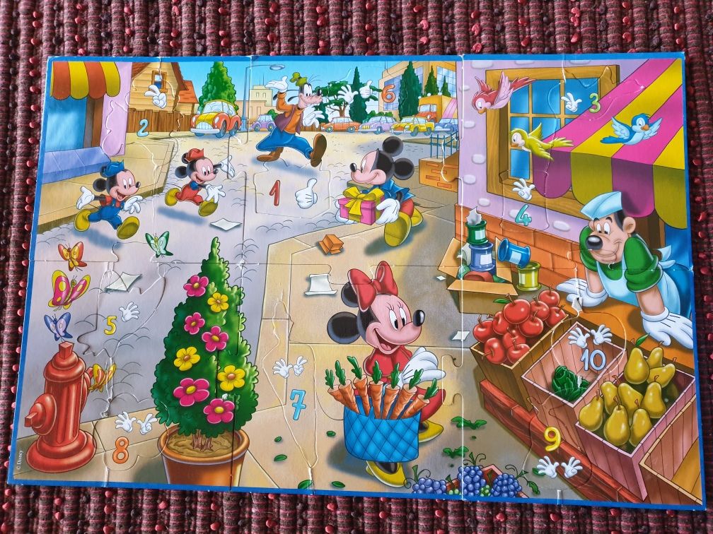 Puzzle Mickey mouse