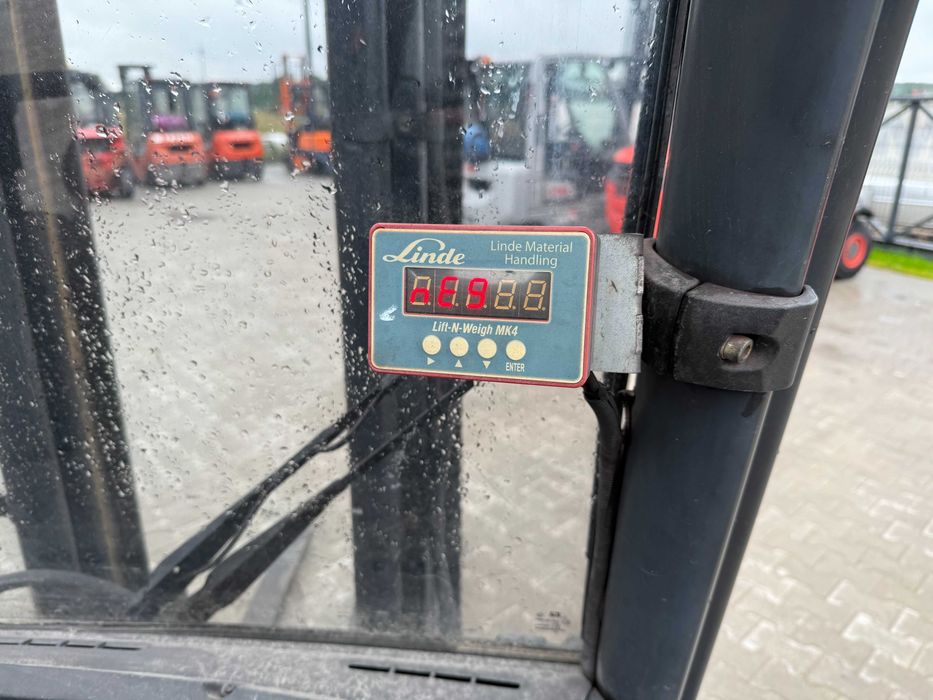 Wózek Widłowy Linde H30T LPG 2015 4,35 m pół kabina bliźniak