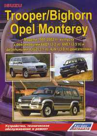 Разбирается Opel Monterey 3.2 бензин 1995