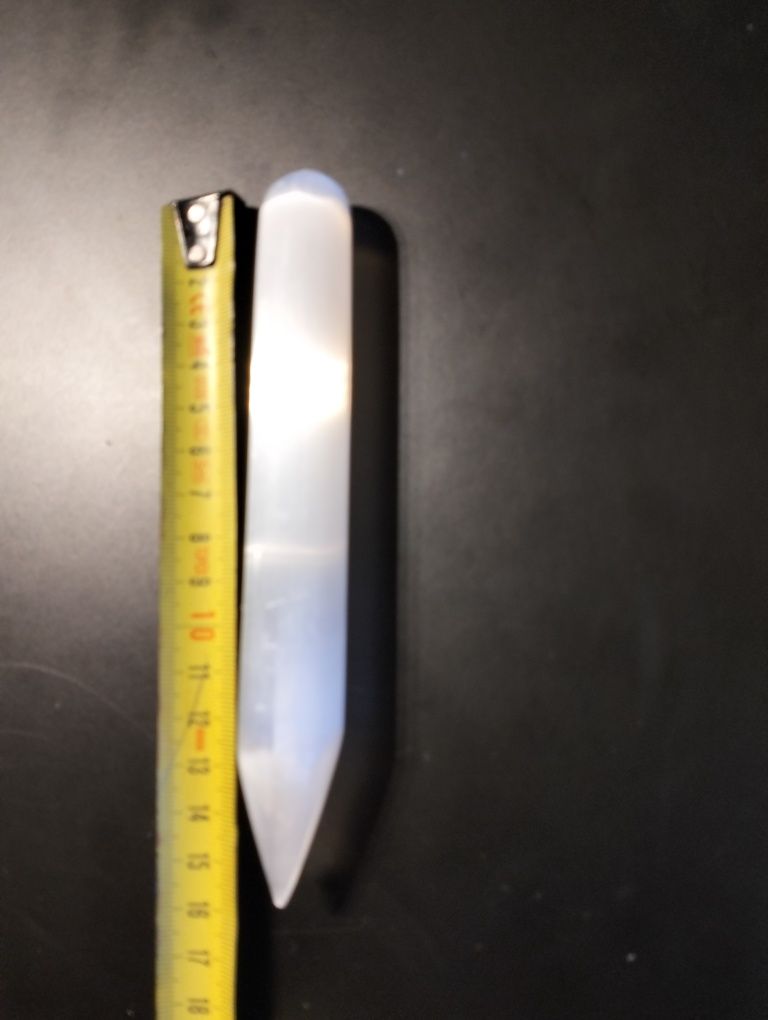 Selenitowy pen 16 cm