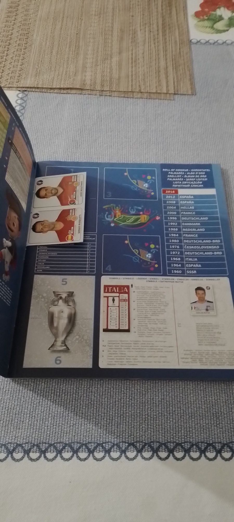 Caderneta Euro 2016