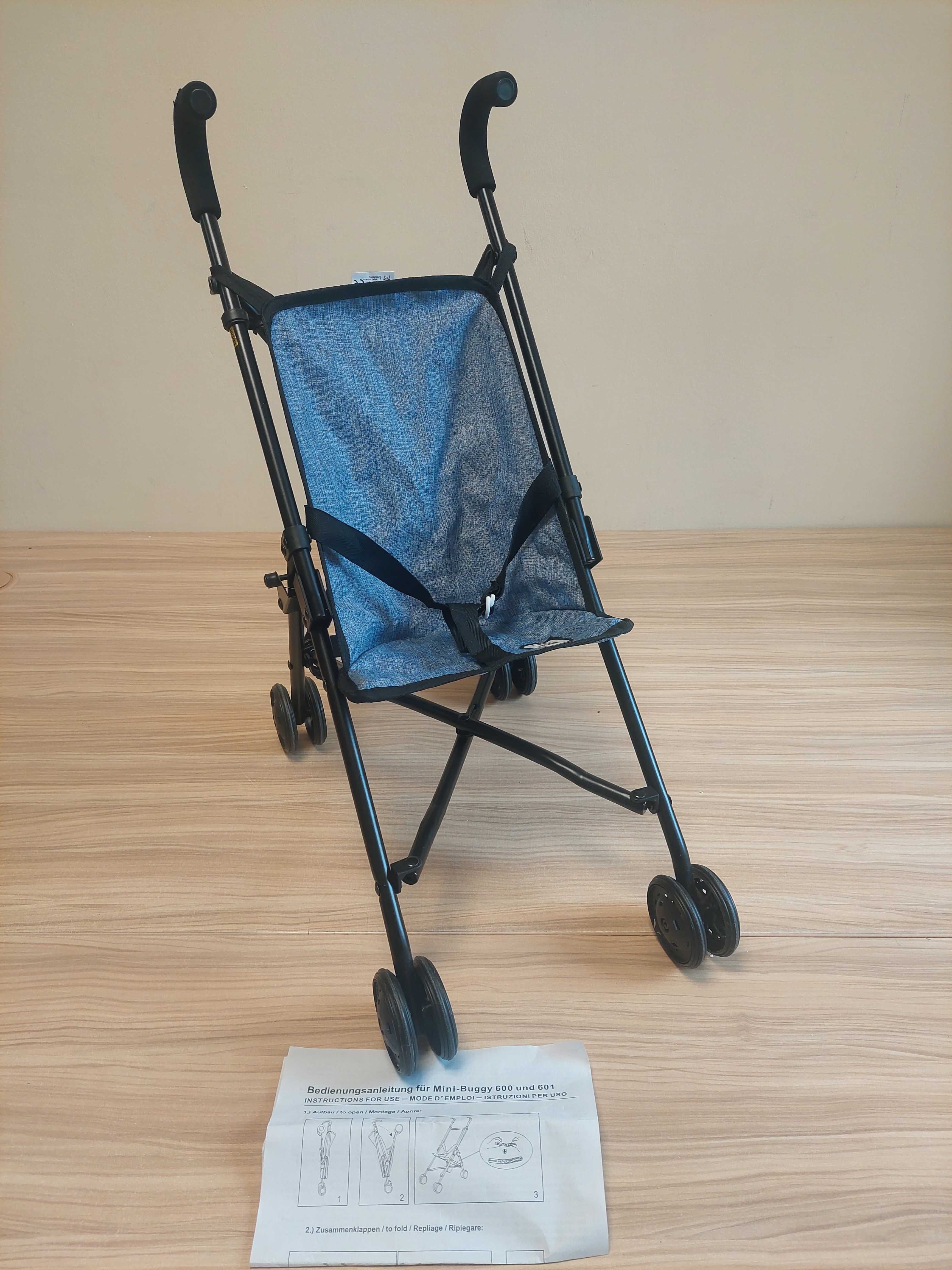 Bayer Chic 2000 Mini Wózek Spacerowy dla lalek Roma Jeans Blue