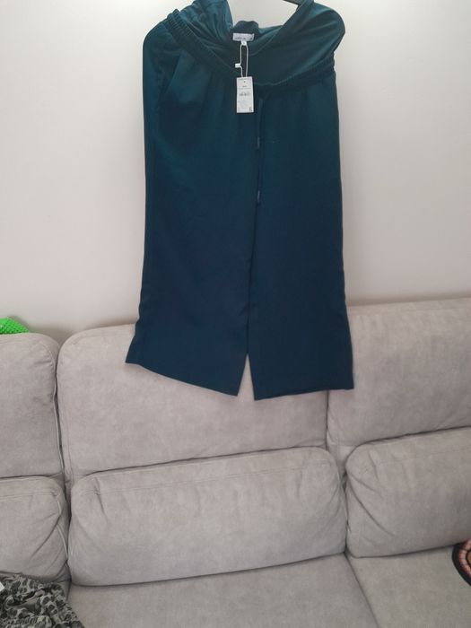 Spodnie ciążowe granatowe