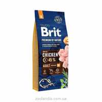 Brit Premium Dog Adult M - Корм для взрослых собак средних пород 8кг