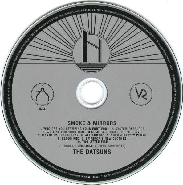 The Datsuns - Smoke & Mirrors CD (hard, rock)
