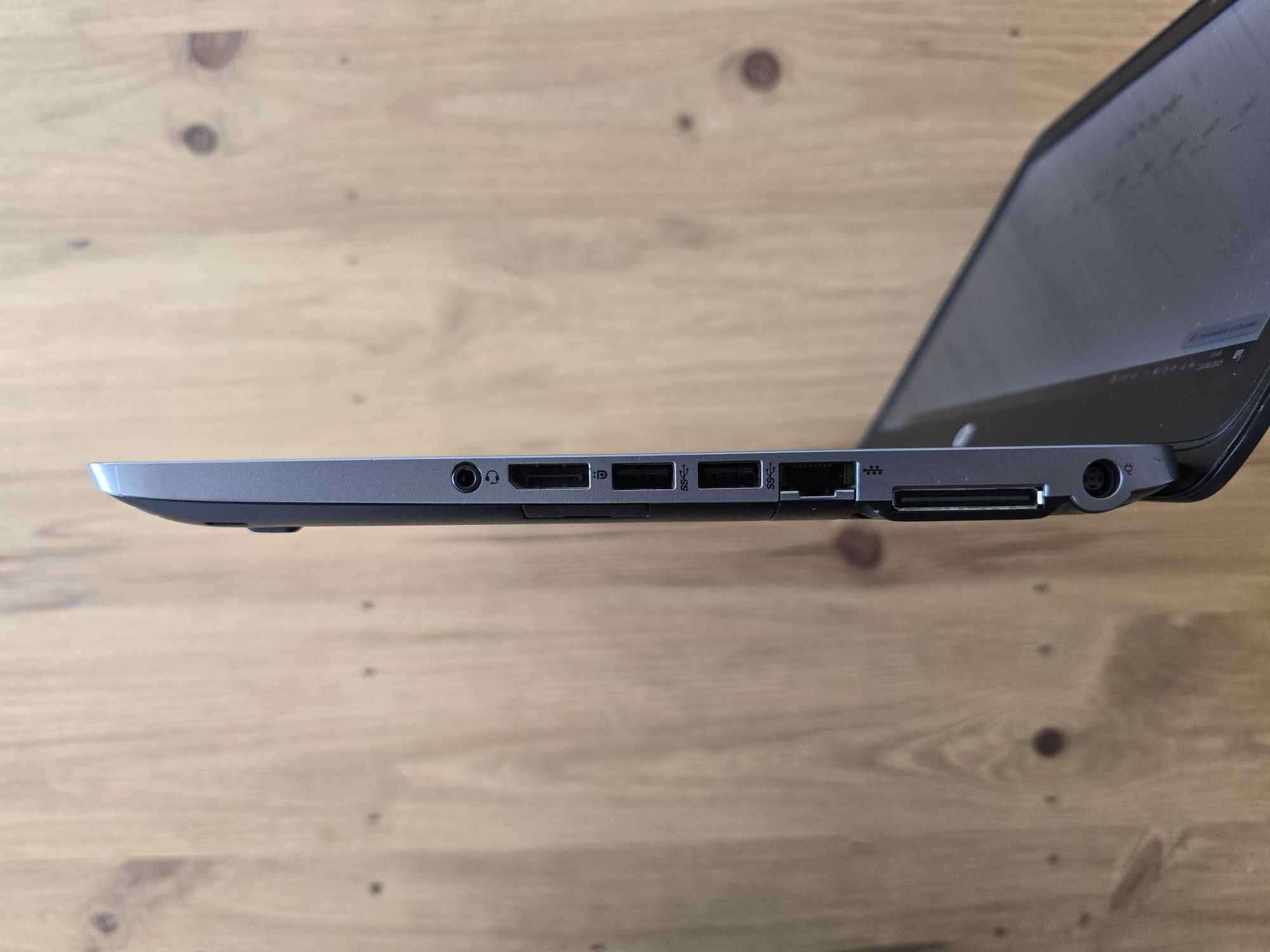 HP EliteBook 840, Core i7, 8GB RAM, 256GB SSD, 14" com Docking station