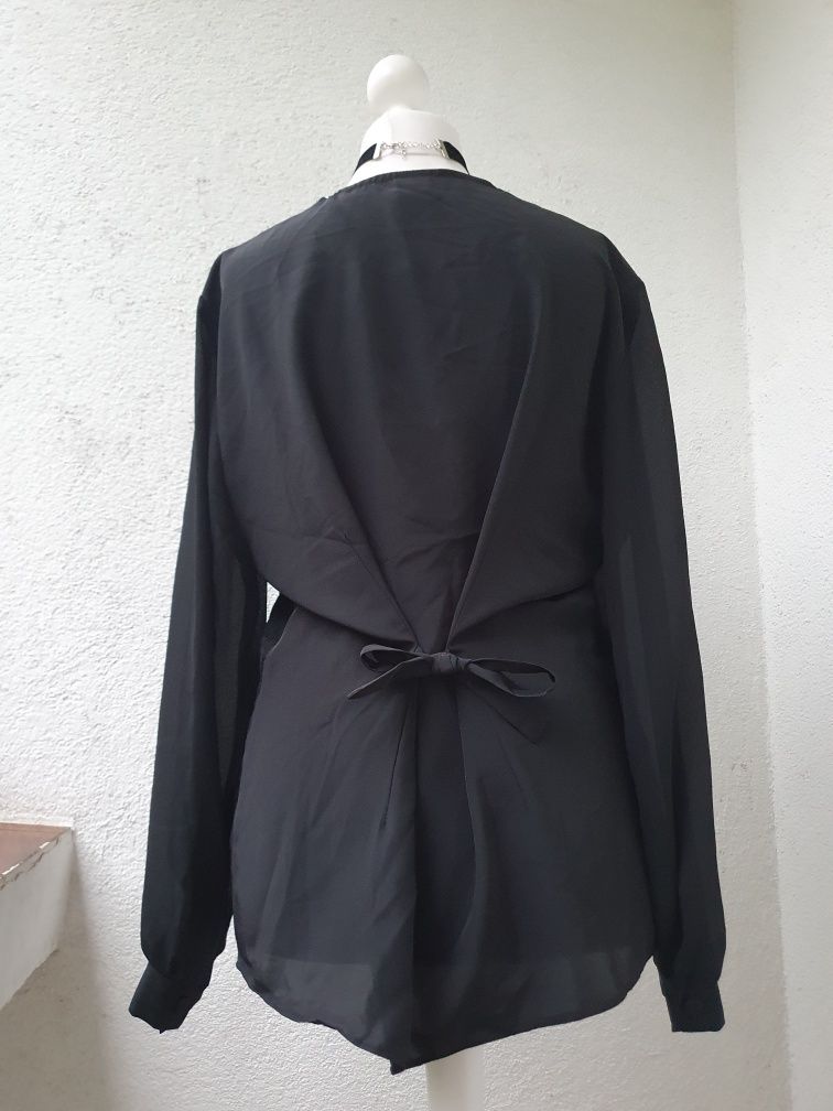 Gotycka koszula z kamizelką 2w1 romantic goth vampire elegant corpgoth