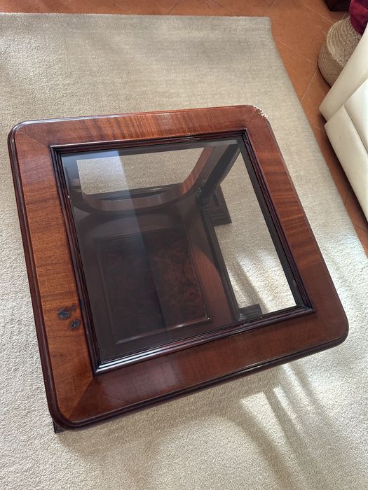 Mesa de centro de madeira