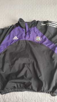 2005-06 Anderlecht adidas Reversible 1/4 Zip Fleece Top