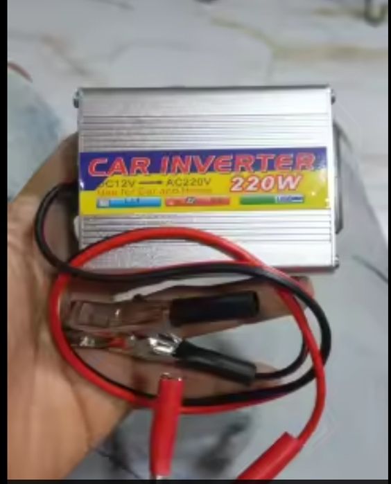 Инвектор, преобразователь напряжения 12 вольт в 220 , мощность 220ват