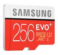 Карта пам'яти Samsung EVO Plus 256GB microSD Class 10 + SD адаптер