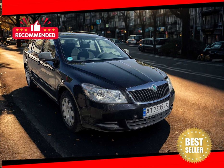оренда авто Skoda Octavia 1.6 TDI надійне авто  2011 року