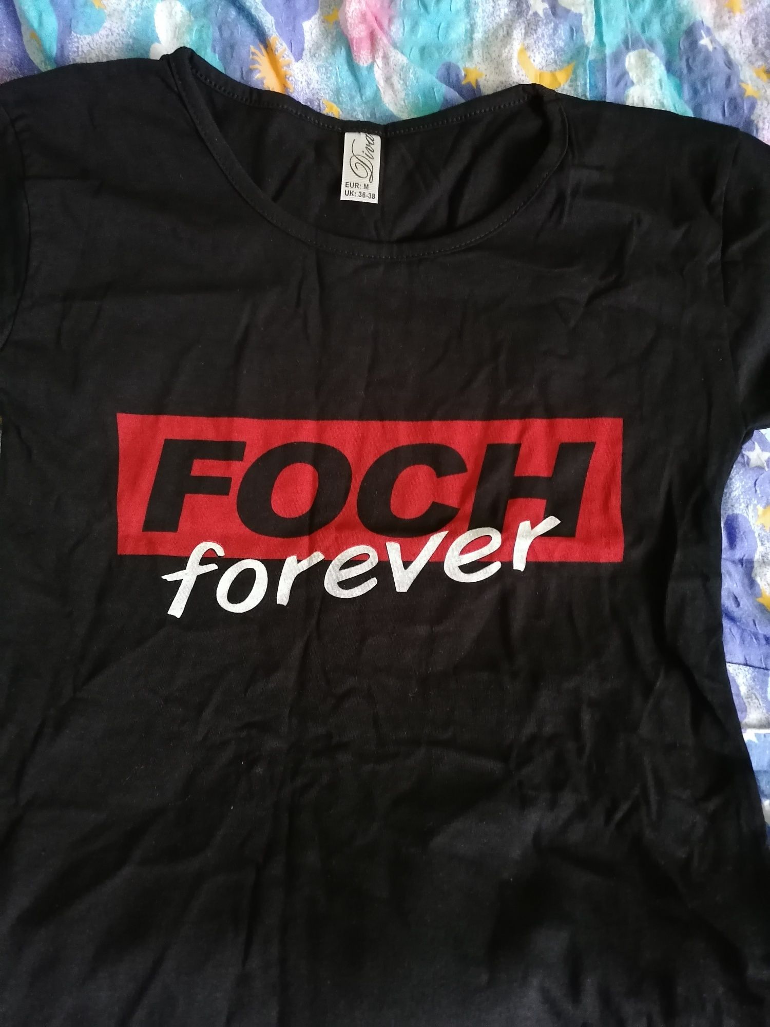 T-shirt z nadrukiem Foch forever