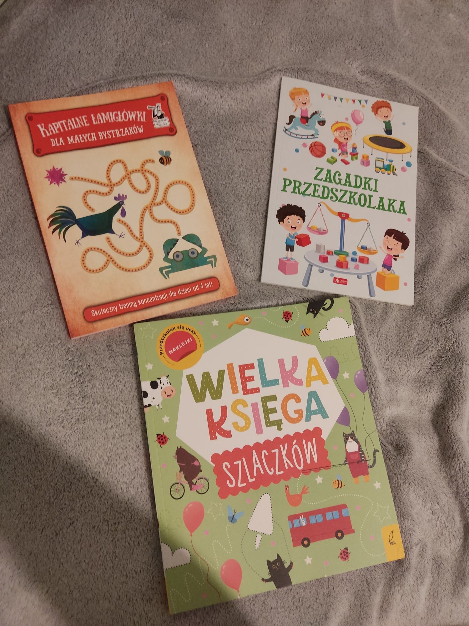 Wielka księga szlaczków Zagadki przedszkolaka, Kapitalne łamigłówki
