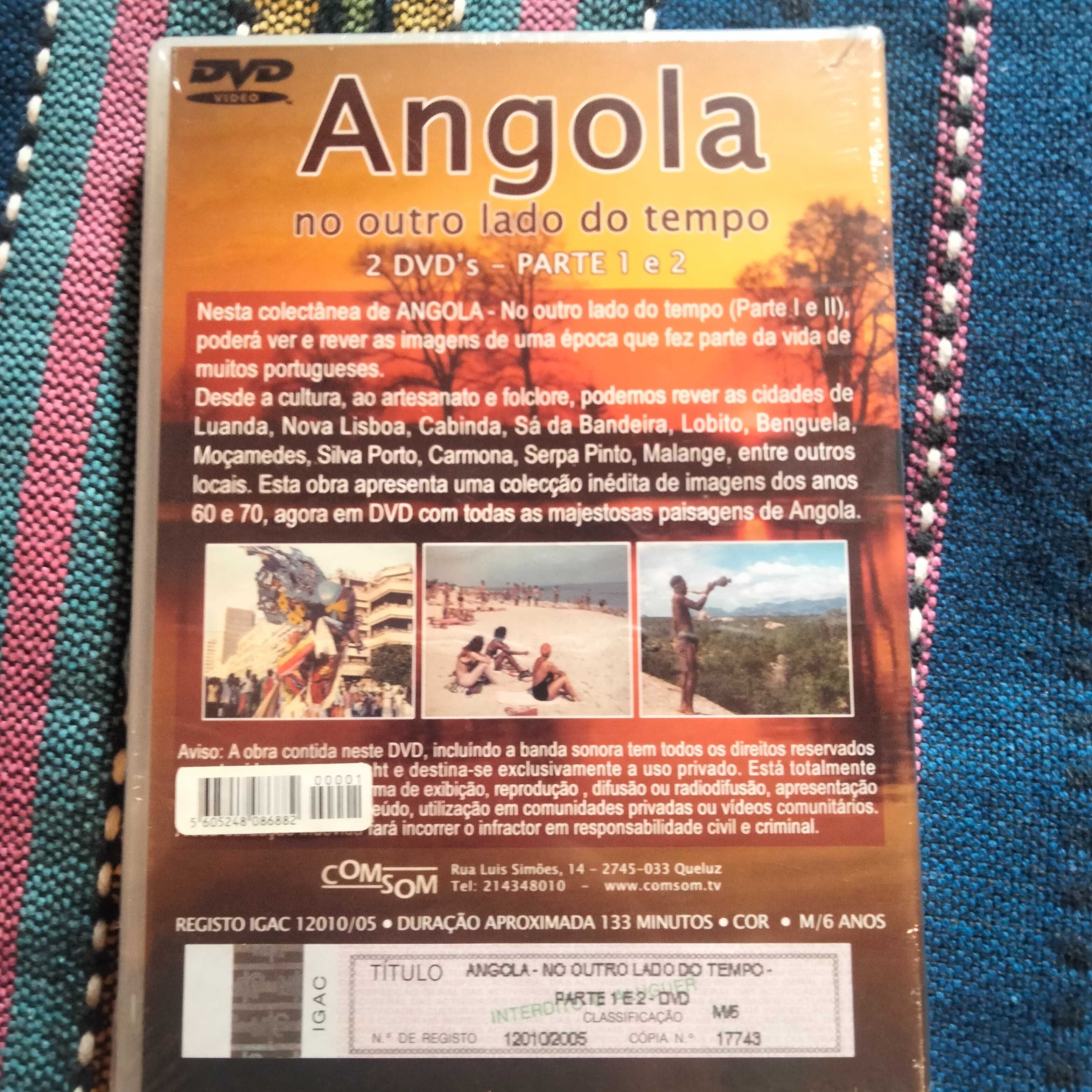 Dvd Angola - o outro lado do tempo