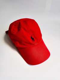 Polo Ralph Lauren czapka z daszkiem logo czerwona oldmoney drip