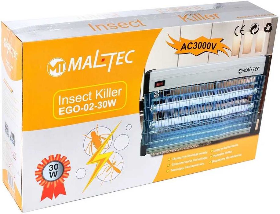 Лампа для уничтожения насекомых, Інсектицидна лампа 30W EGO-02-30W