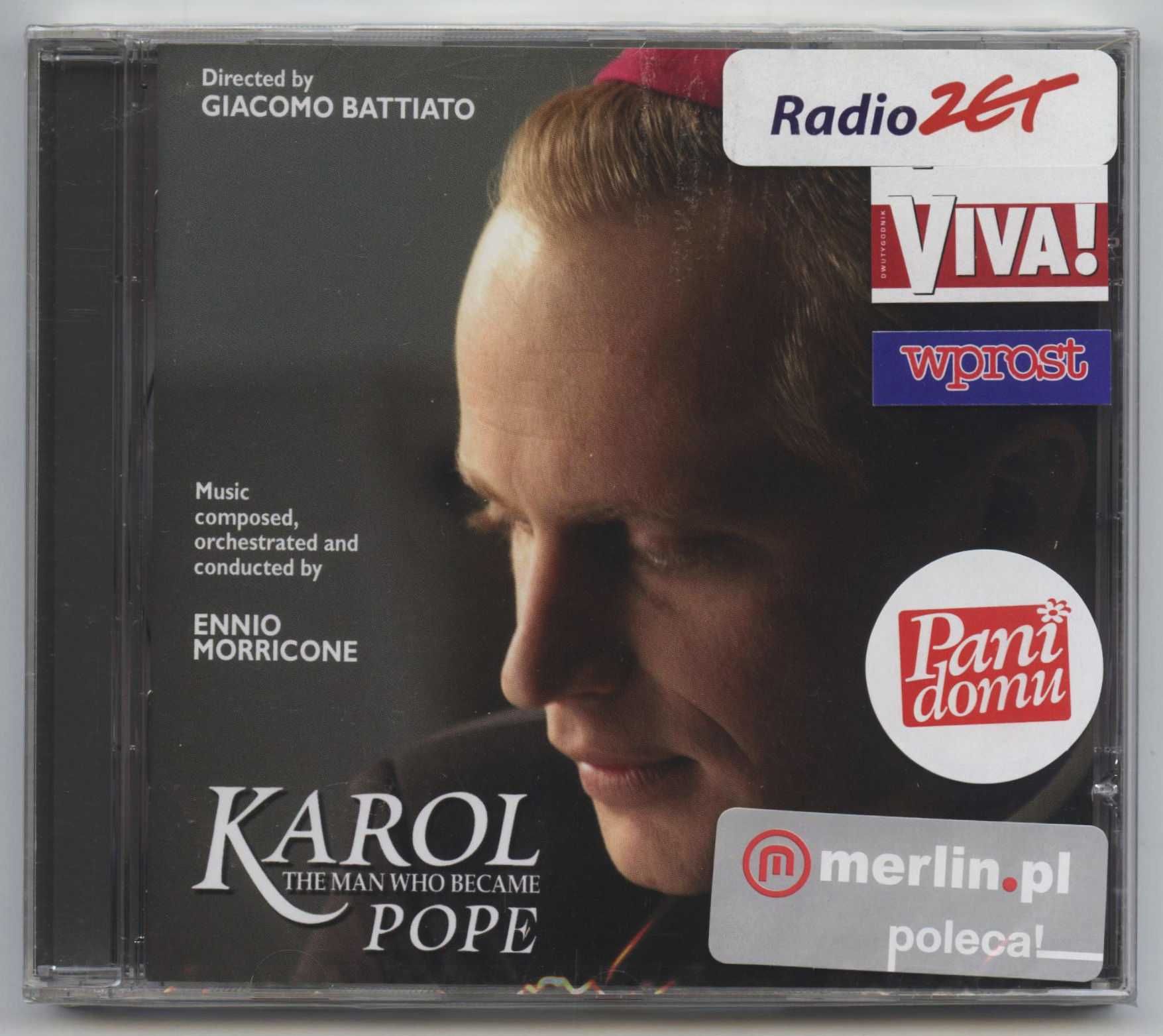 CD Ennio Morricone - Karol The Man Who Became Pope + gratis DVD