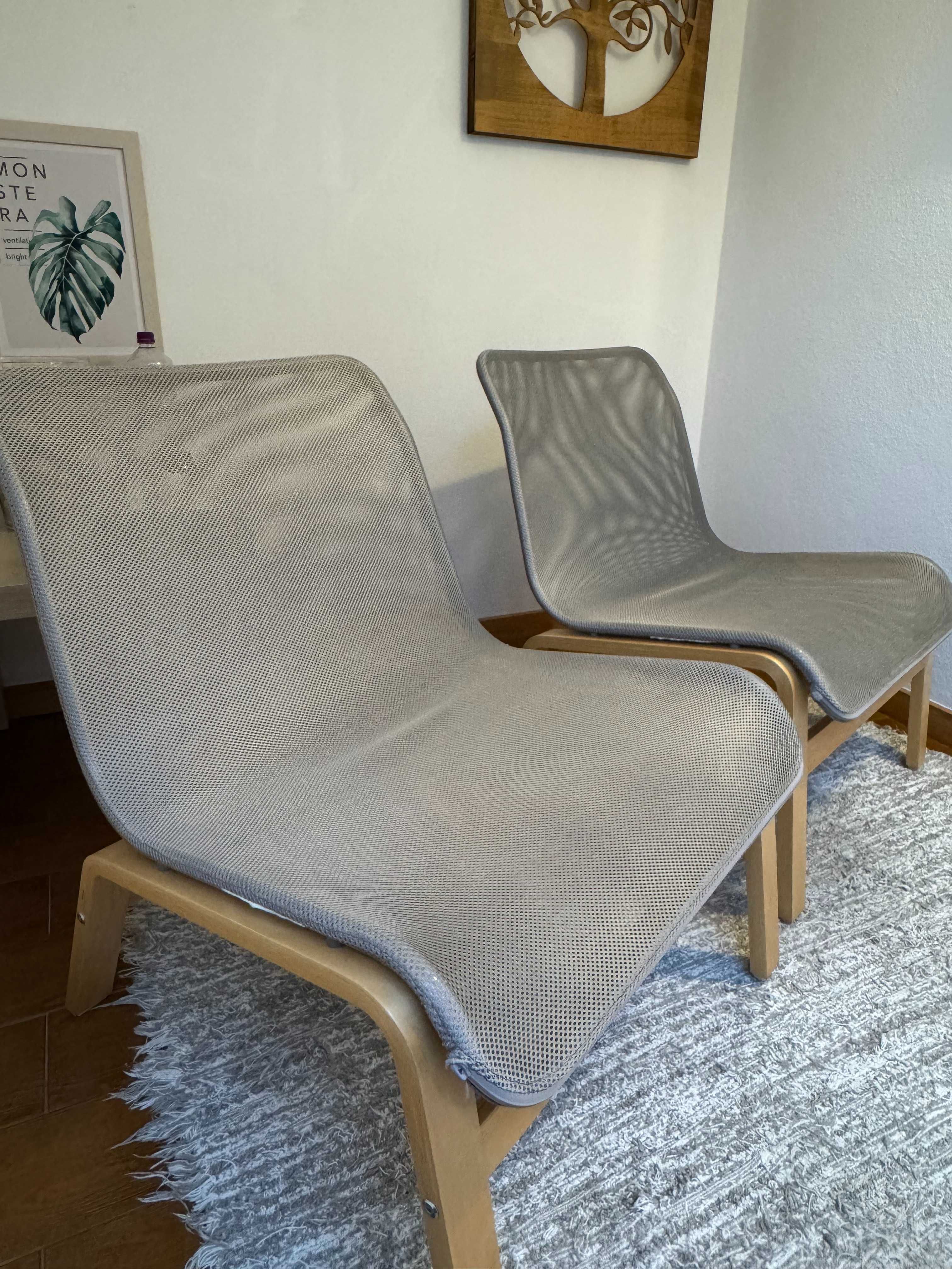 compre 1 leve 2: par de cadeira-poltrona