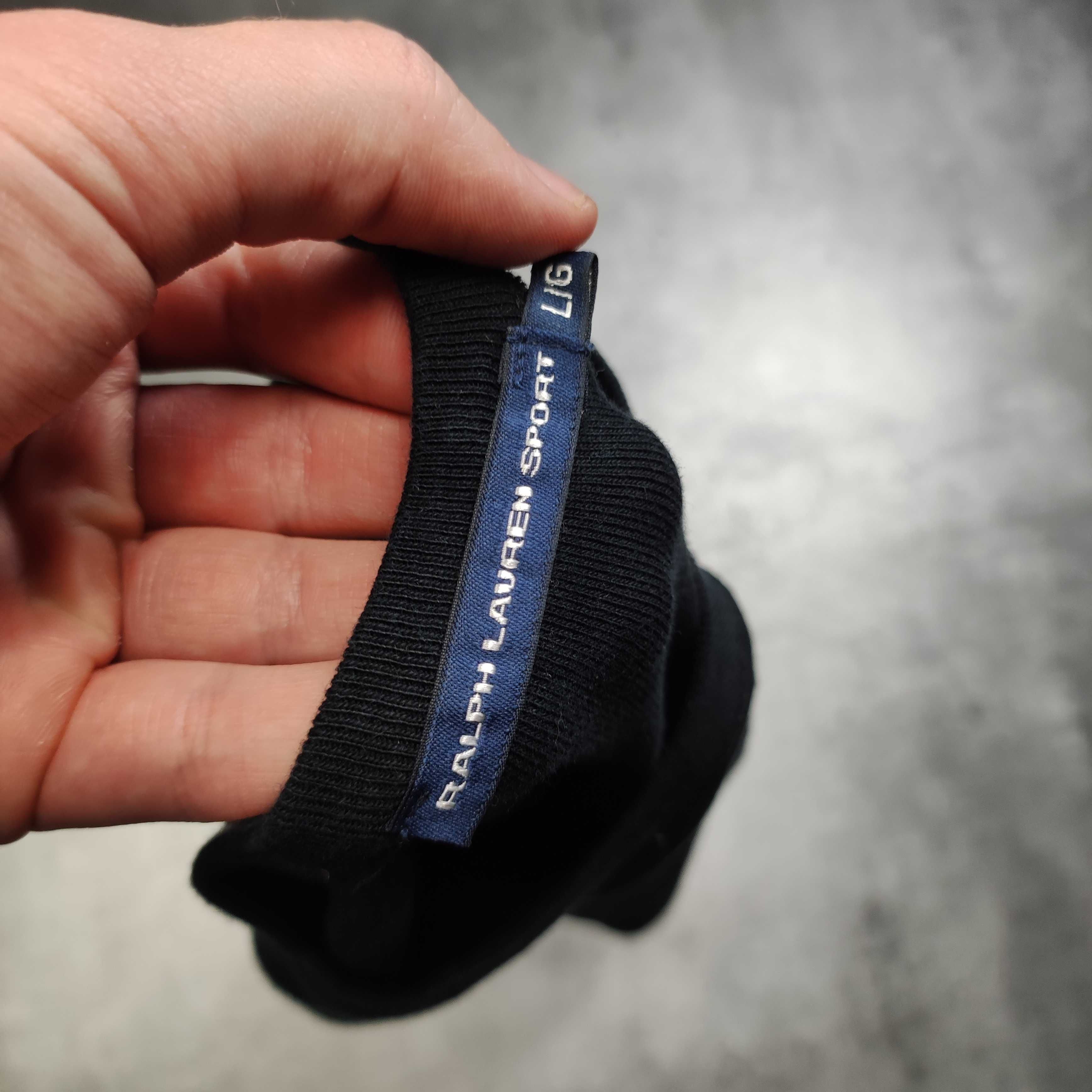 DAMSKA Bluzka Sweterkowa Koszulka Długi Rękaw Polo Ralph Lauren Konik