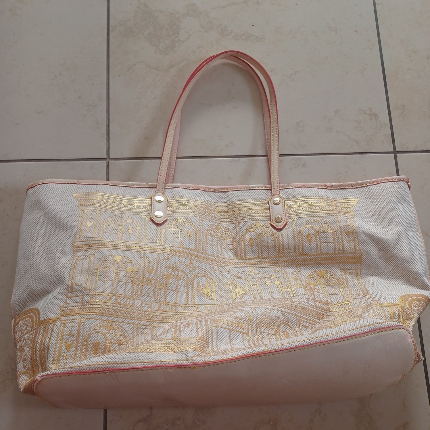 Duża torebka shopper bag Love MOSCHINO plaża zakupy XXL