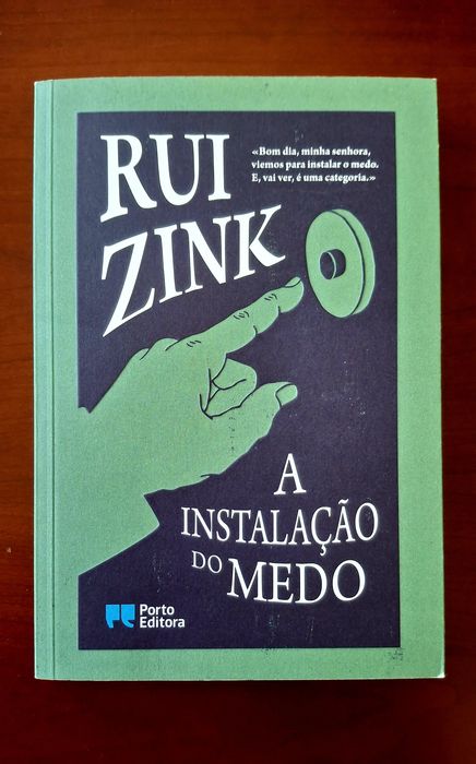 A Instalação do Medo, de Rui Zink