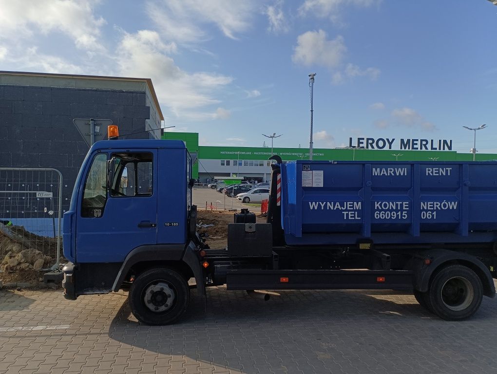 Wynajem kontenerów na gruz i odpady budowlane