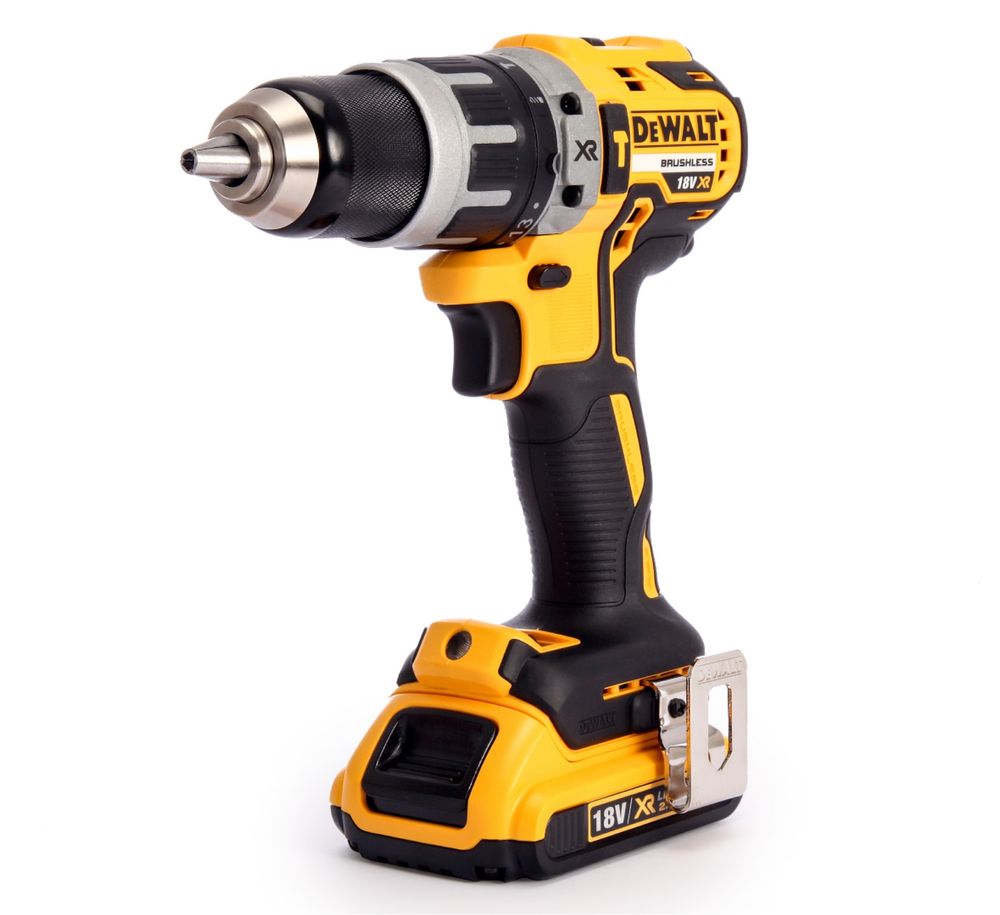 DEWALT Wiertarko Wkrętarka Bezszczotkowa 2x Akumulator Ładowarka Waliz