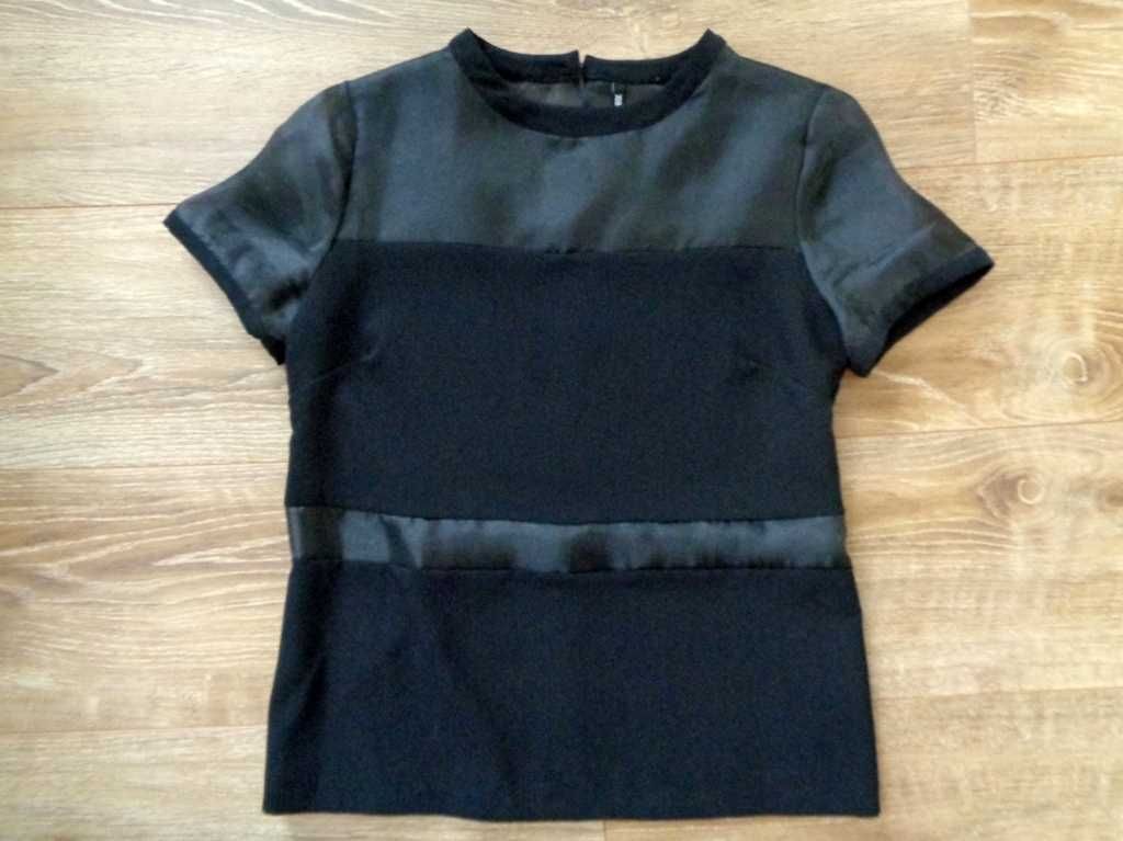 Czarna bluzka / koszulka Answear rozmiar M prześwity