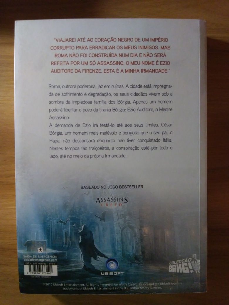 (Livro) Assassin's Creed - Irmandade