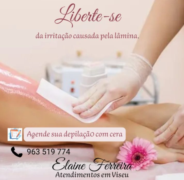 Depilação a cera, uma ótima opção!