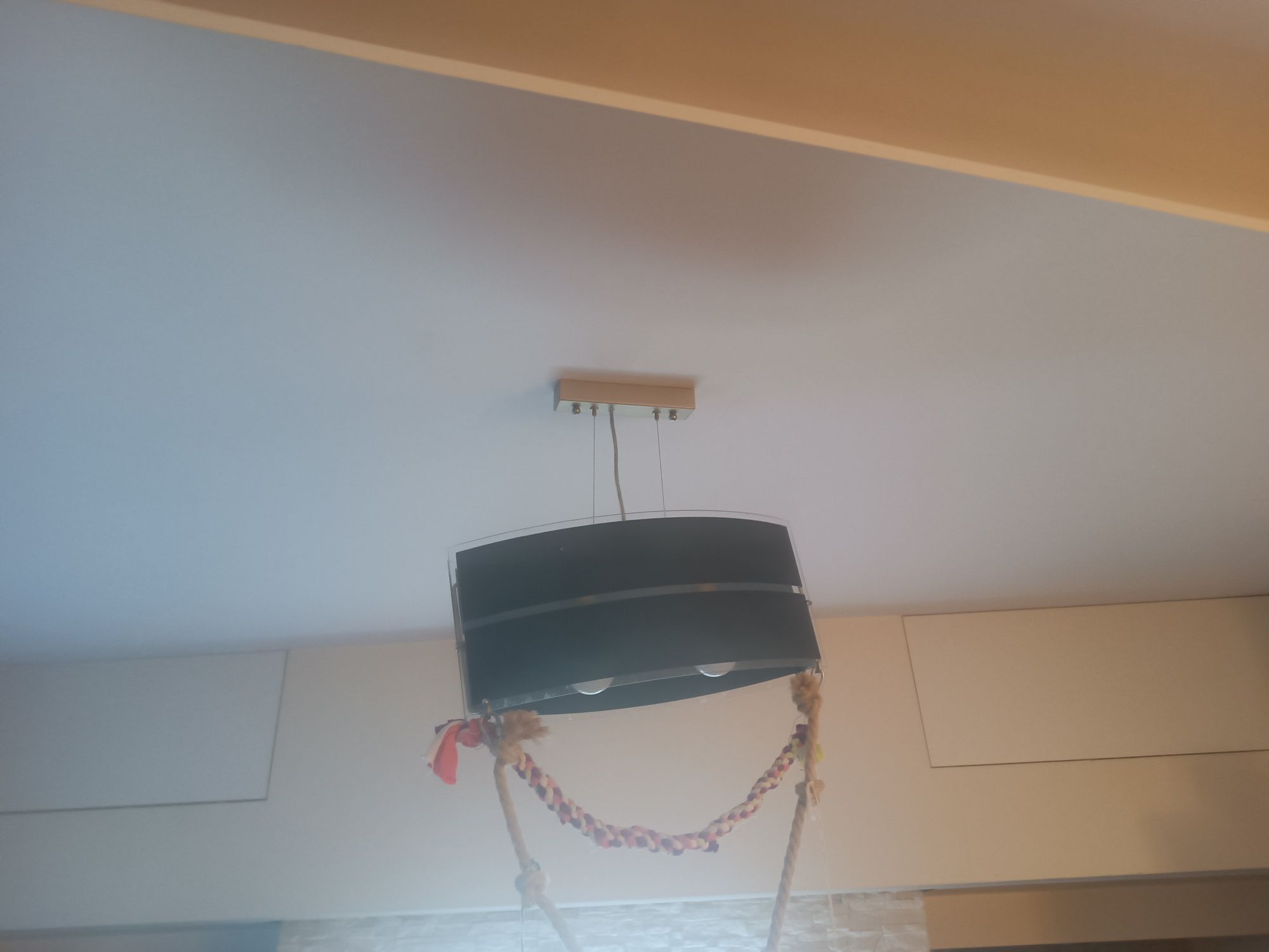 Lampa stojąca plus sufitowa