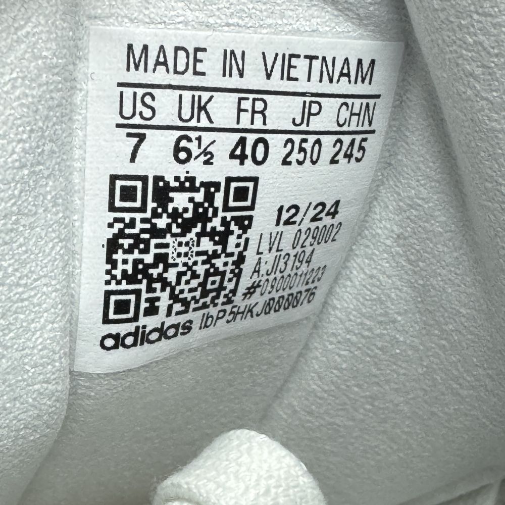 Білі шкіряні кросівки Adidas Samba JI3194 ОРИГІНАЛ 100% 40 р