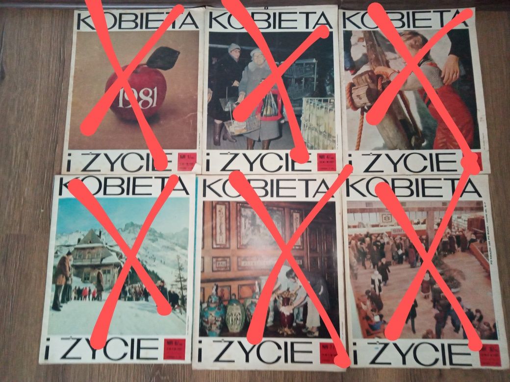 Gazeta Kobieta i życie 1981r.