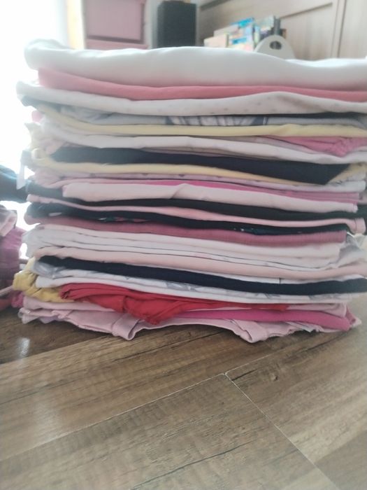 Wielka siatka ubrań dla dziewczynki, rozmiar 98/104