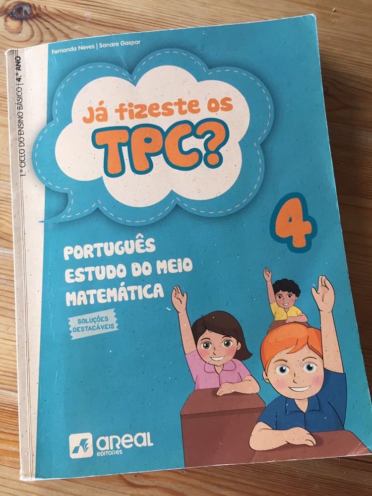 Livro Já Fizeste os TPC? 4o ano