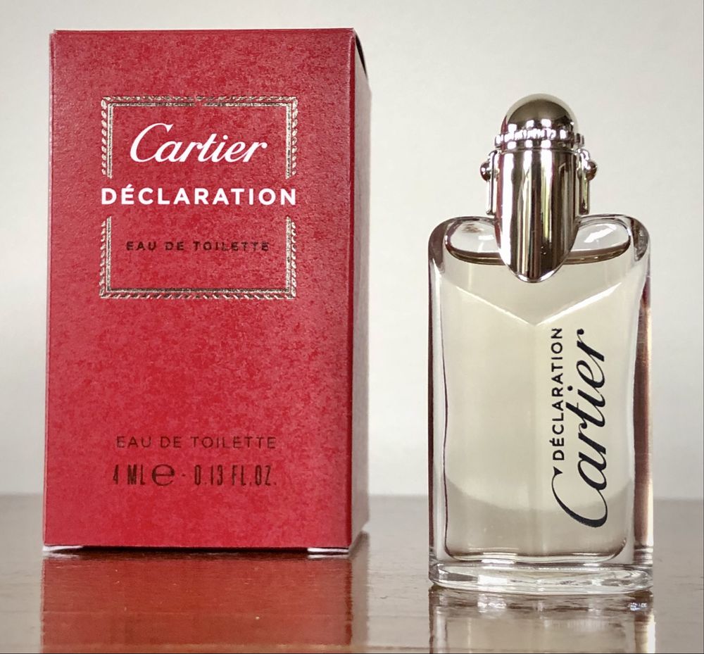 Oryginalna woda toaletowa Cartier Declaration flakonik 4 ml EDT perfum
