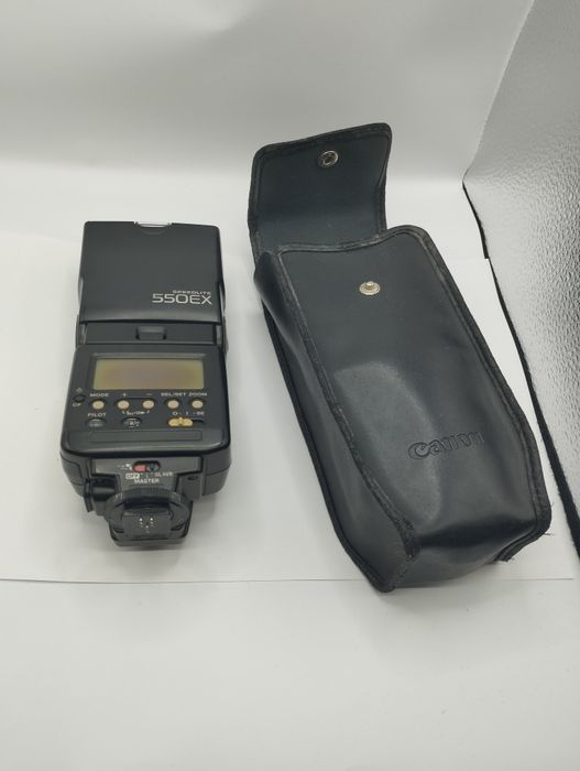 Flash Canon Speedlite 550EX + Bolsa Original