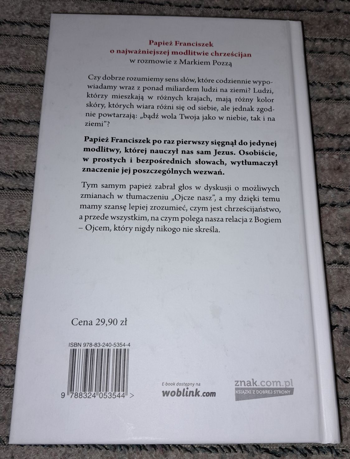 Franciszek. Ojcze nasz.