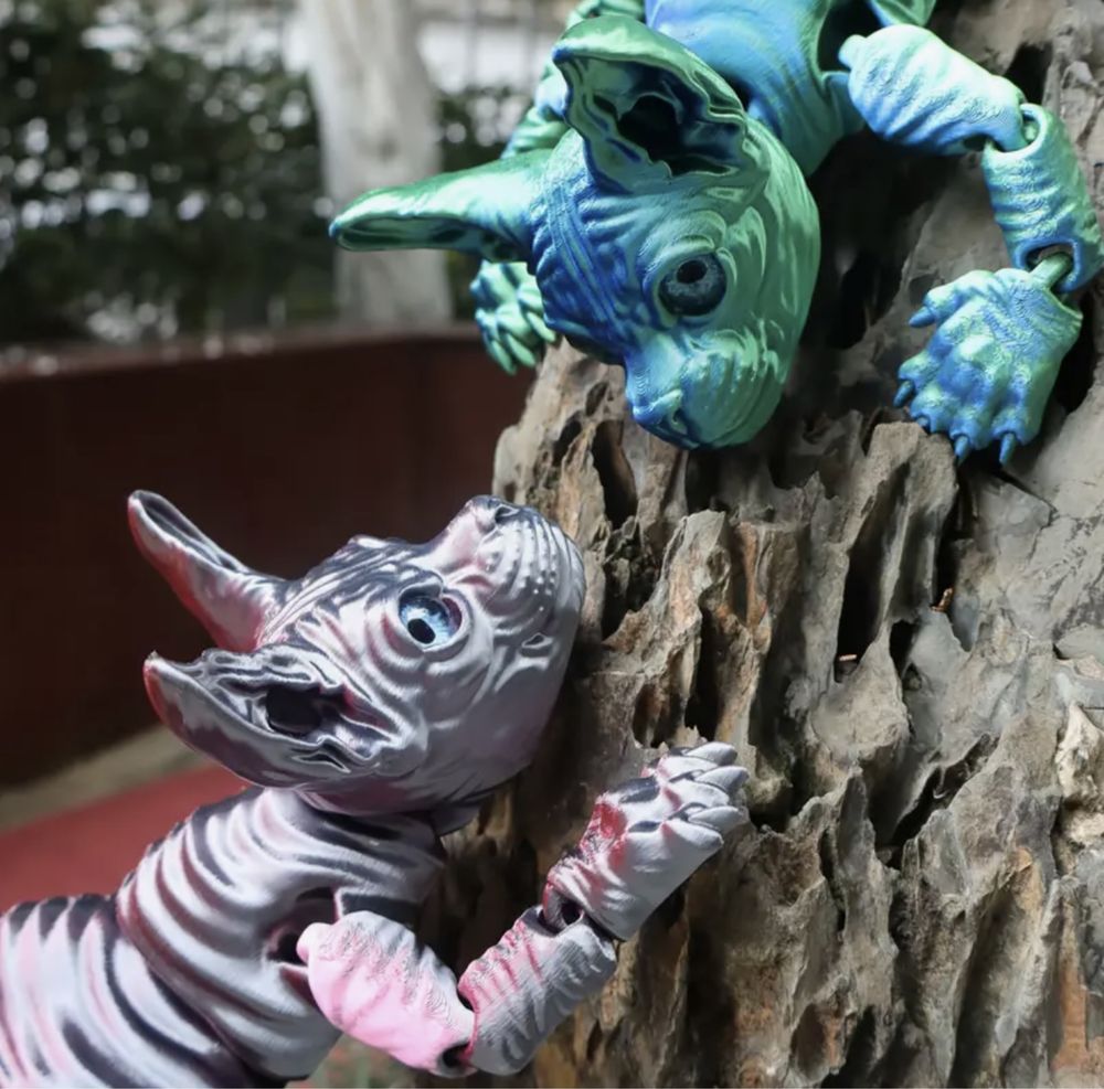 3D іграшка, кіт 50 см.