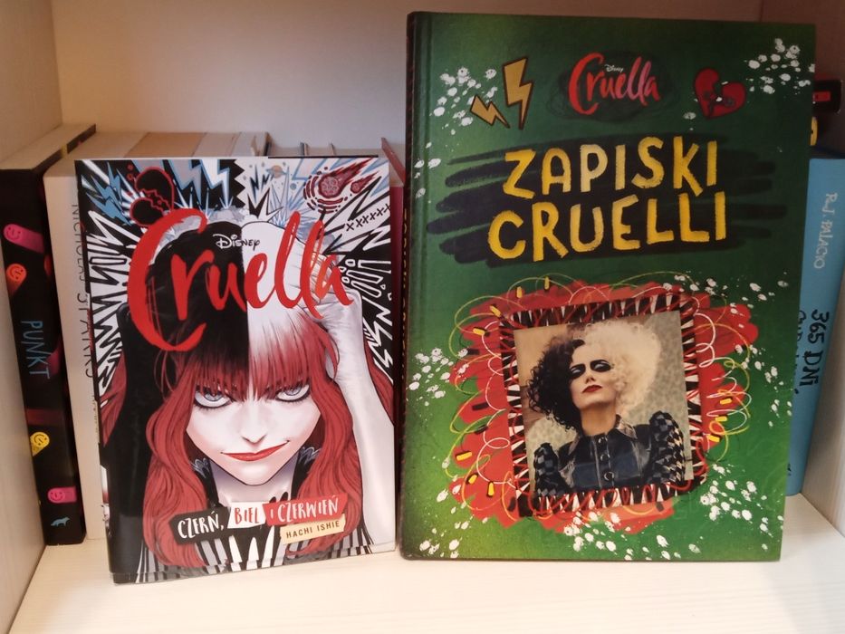 CRUELLA - Zestaw (książka + manga) (KOMPLET)