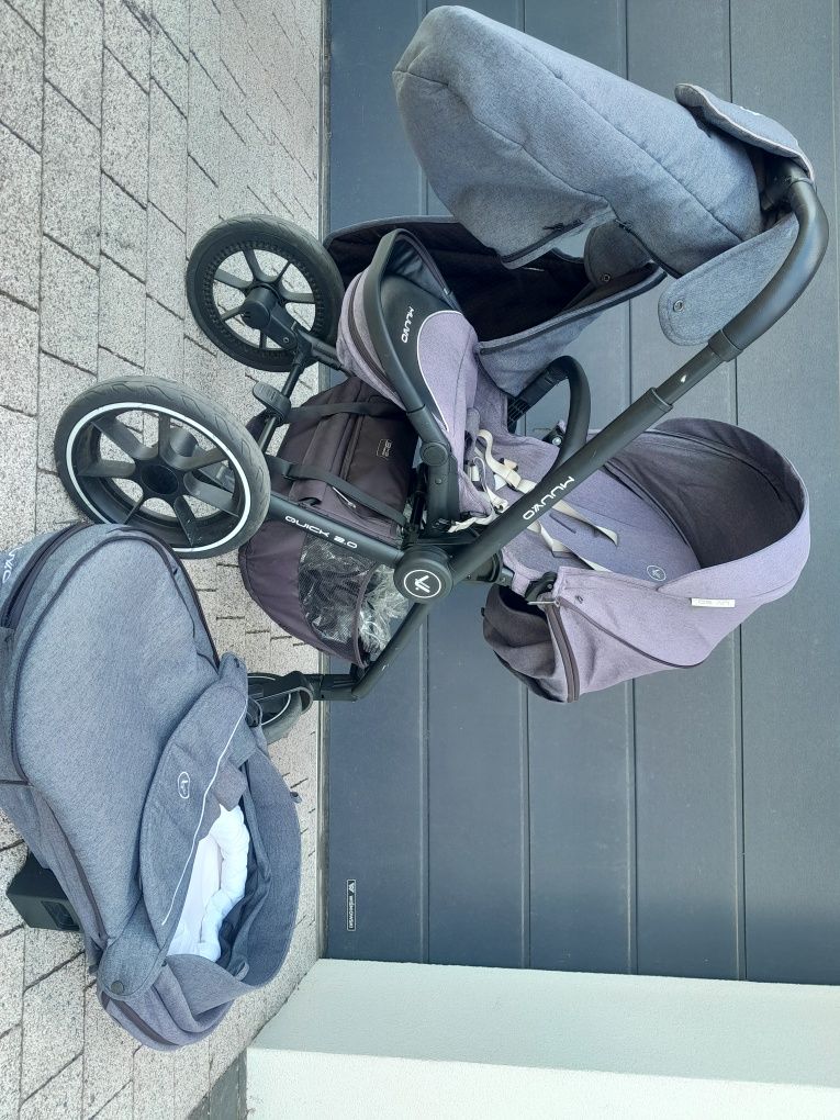 Wózek dziecięcy Moovo Quick 2.0 2w1