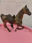 Estatueta cavalo em latão
