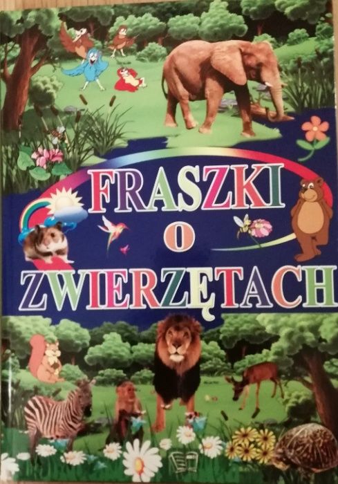 sprzedam okazałą książkę dla dzieci o zwierzętach