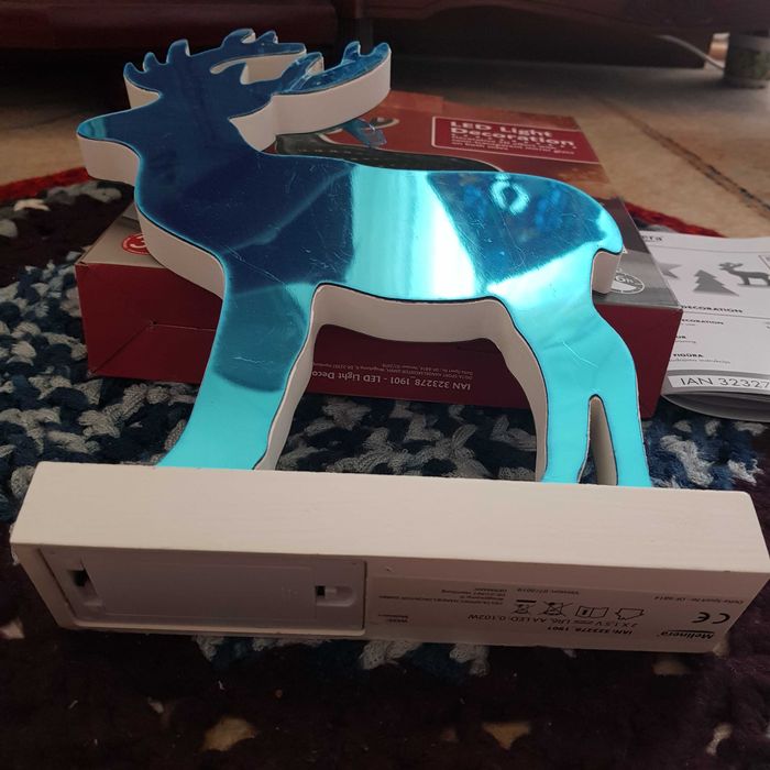 Jelonek 23 led, dekoracja efekt 3D.