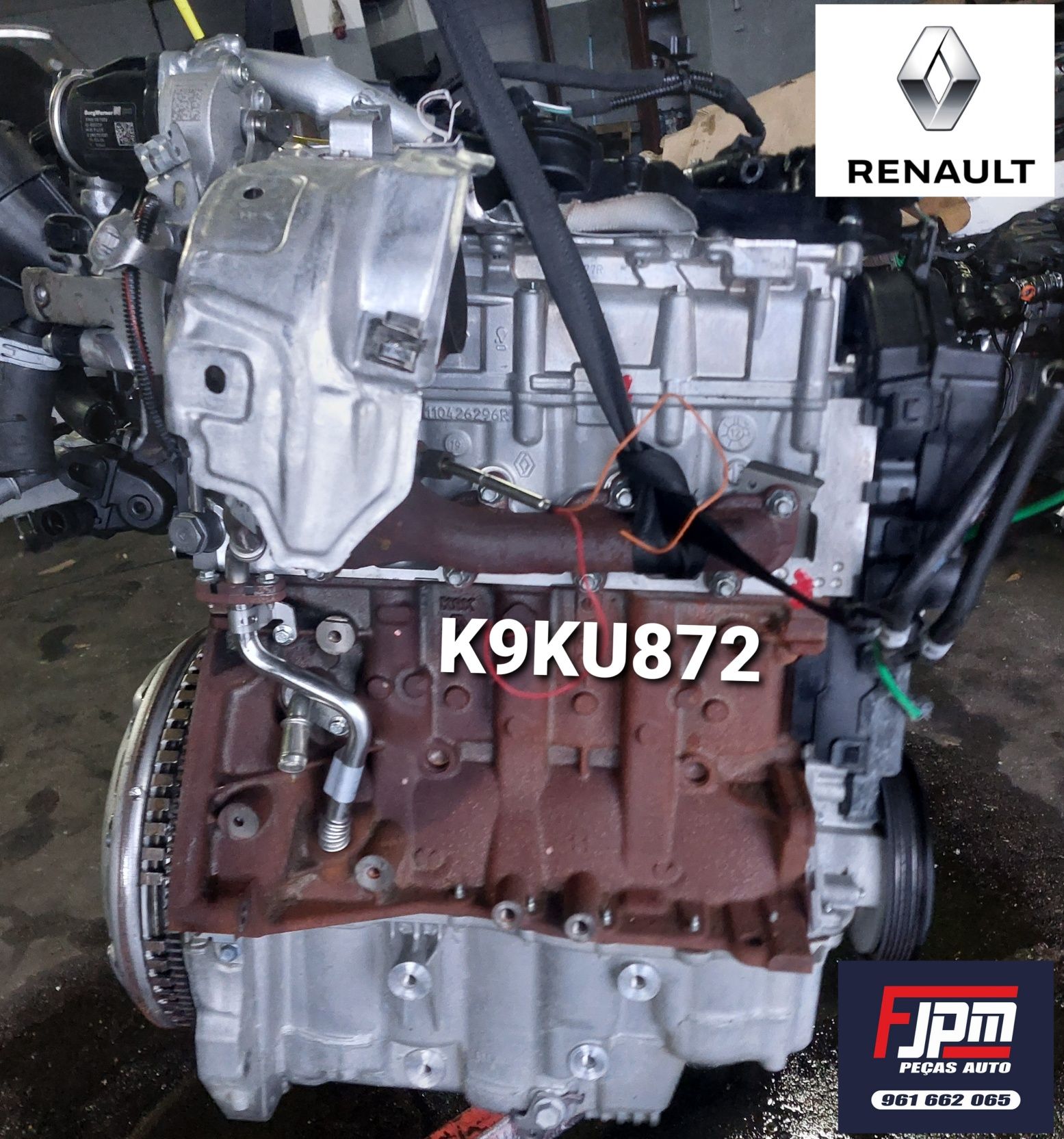 Motor  1.5 dci 2020 ref k9ku872